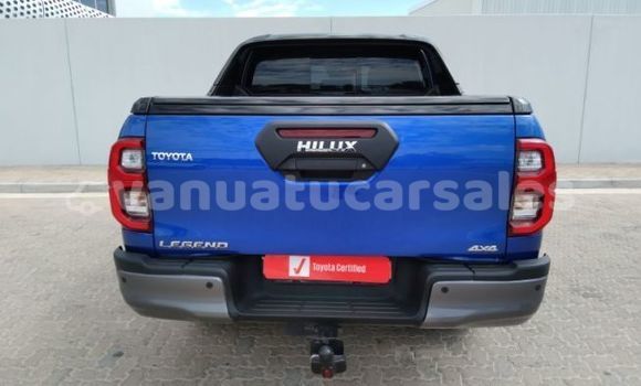 Buy Used Toyota Hilux Blue Car in Lolowaï in Penama Buy Used Toyota Hilux Blue Car in Lolowaï in Penama