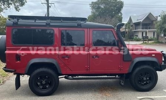 Buy Used Land Rover Defender Red Car in Port Vila in Shefa Buy Used Land Rover Defender Red Car in Port Vila in Shefa