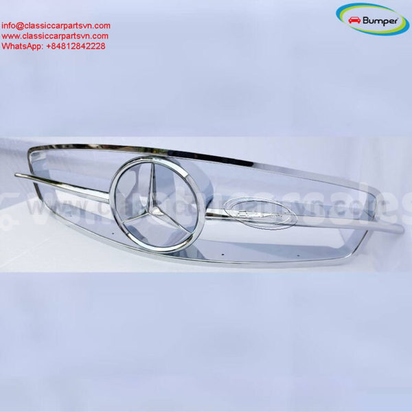 Big with watermark mercedes 190sl roadster front grille 4