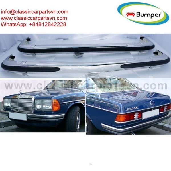 Big with watermark mercedes w123 coupe bumpers 1976 1985 1