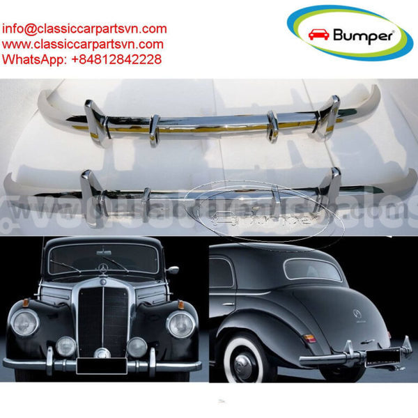 Big with watermark mercedes w187 model 220 bumpers 1951 1955 1